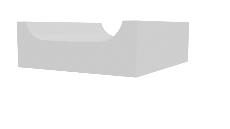 Bathtub Support Frame 3D Model - Professional 3D Model Render 3