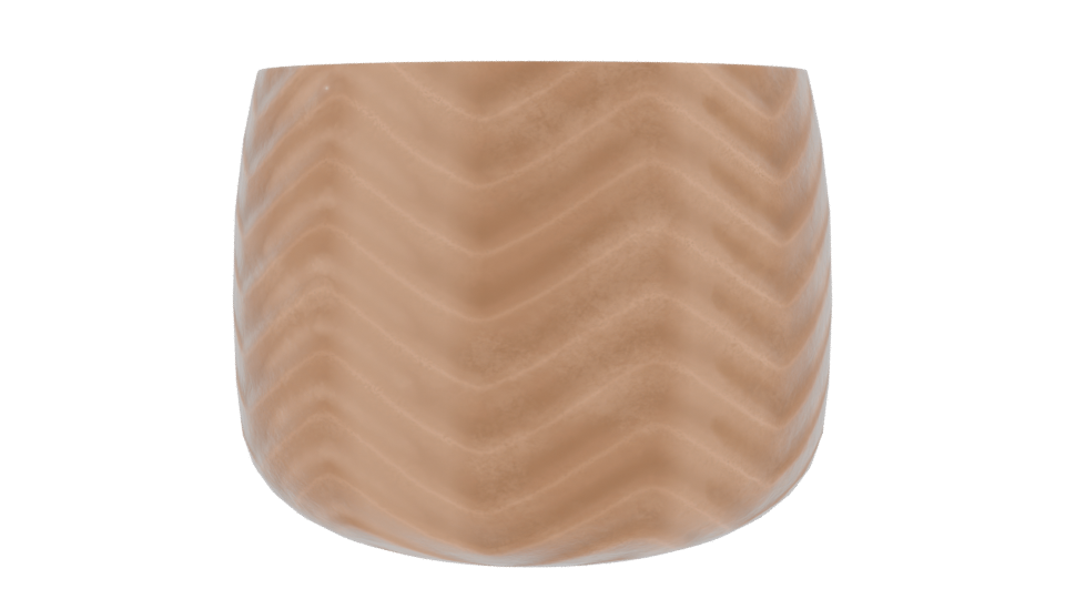 Stylish Decorative Planter Model - Professional 3D Model Render 9