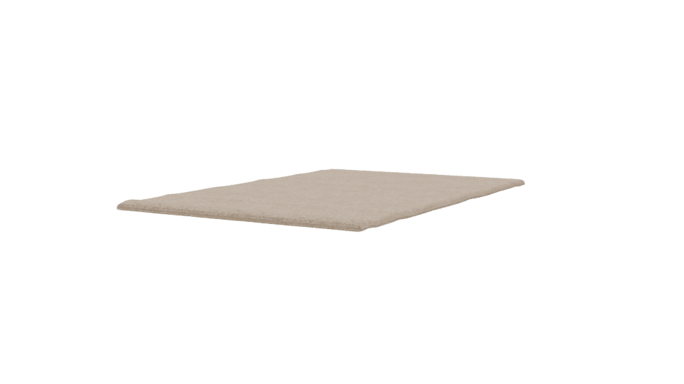 Elegant Minimalist Area Rug 3D Model - Professional 3D Model Render 9