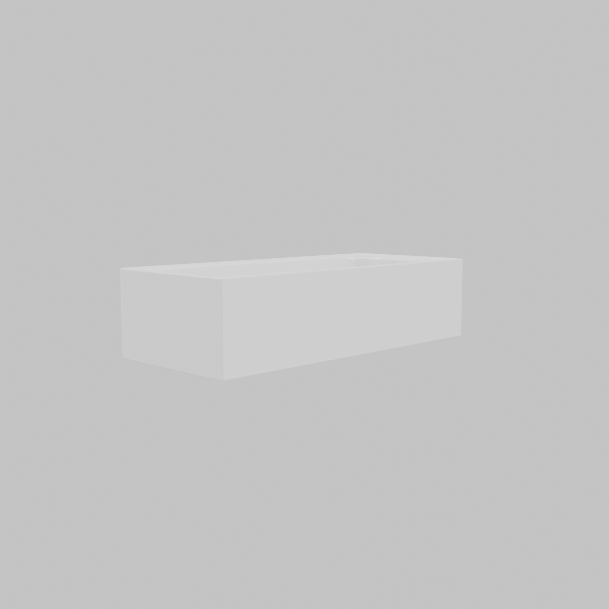 Tina De Acero Estampado Blanca 160 X 70 Cm