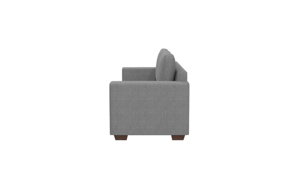 Stylish Grey Sofa 3D Model - Professional 3D Model Render 5