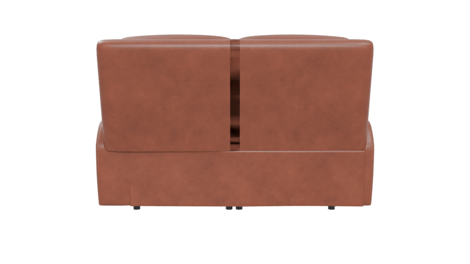 Reclining Love Seat 3D Model - Professional 3D Model Render 5