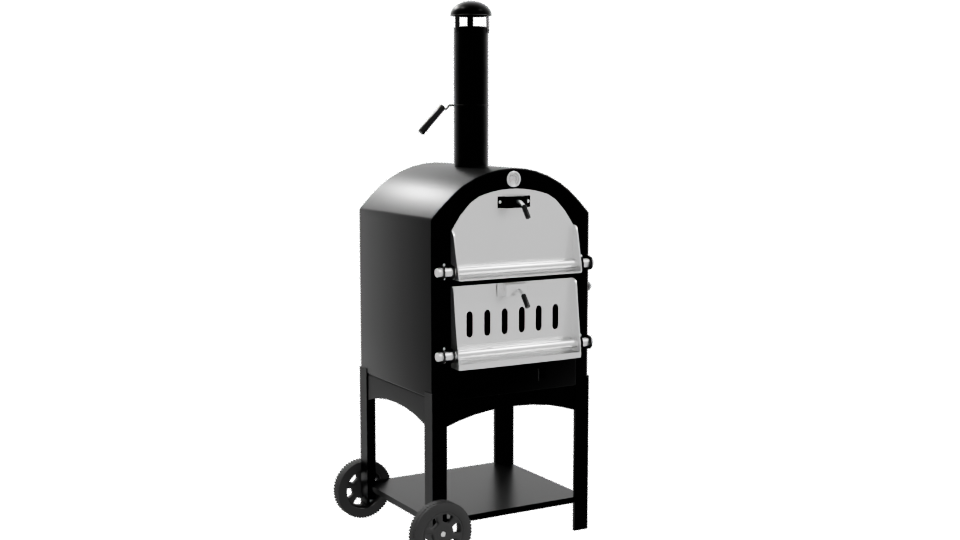 Charcoal Grill 3D Model - Professional 3D Model Render 10