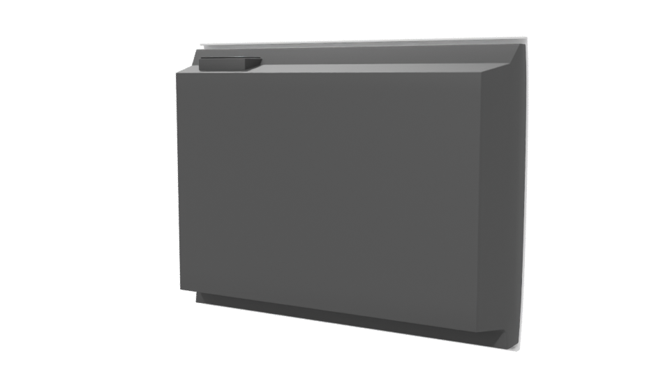 Stylish Minimalist Ceiling Panel 3D - Professional 3D Model Render 6