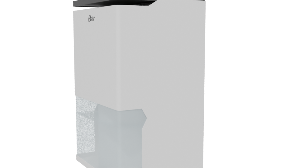 Minimalist Trash Bin 3D Model - Professional 3D Model Render 13