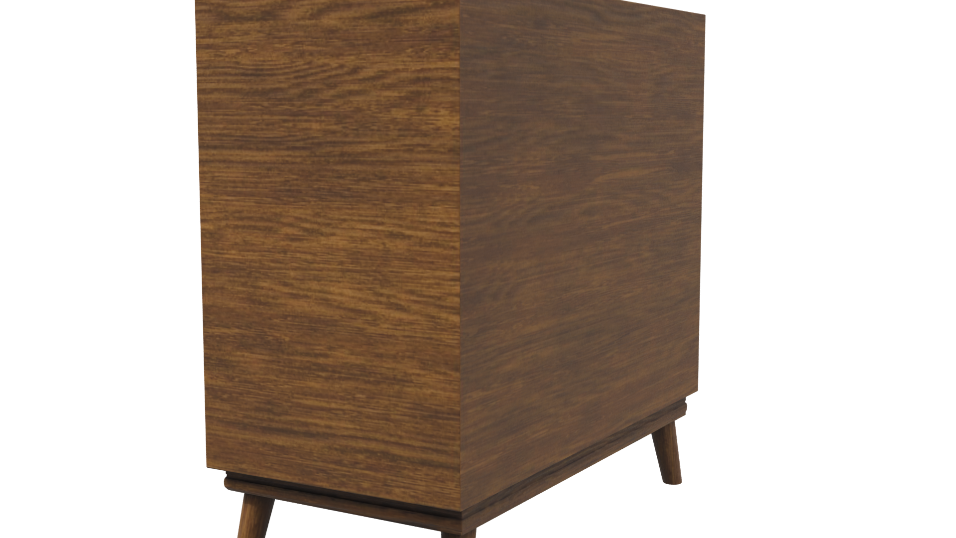 Mid-Century Modern Chest of Drawers - Professional 3D Model Render 3