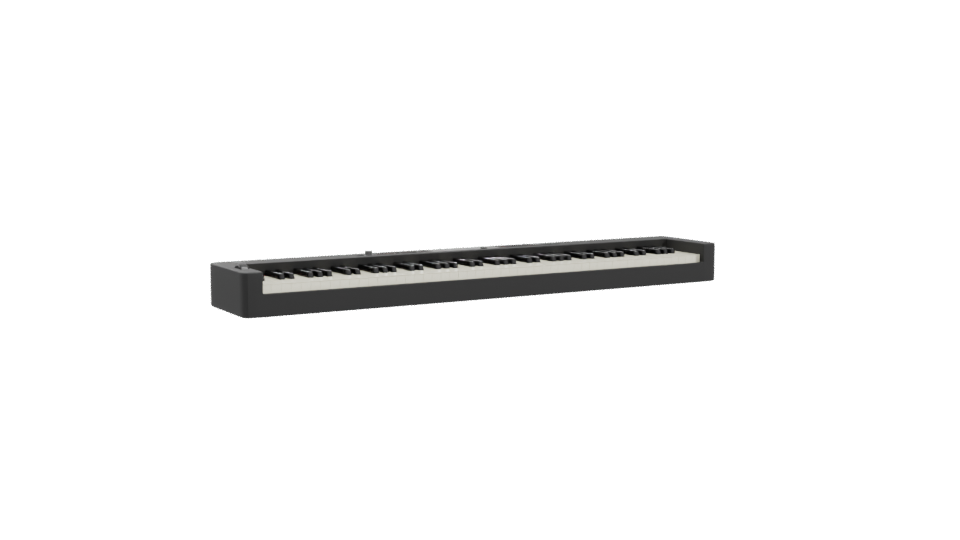 Digital Piano Casio 3D Model - Professional 3D Model Render 10