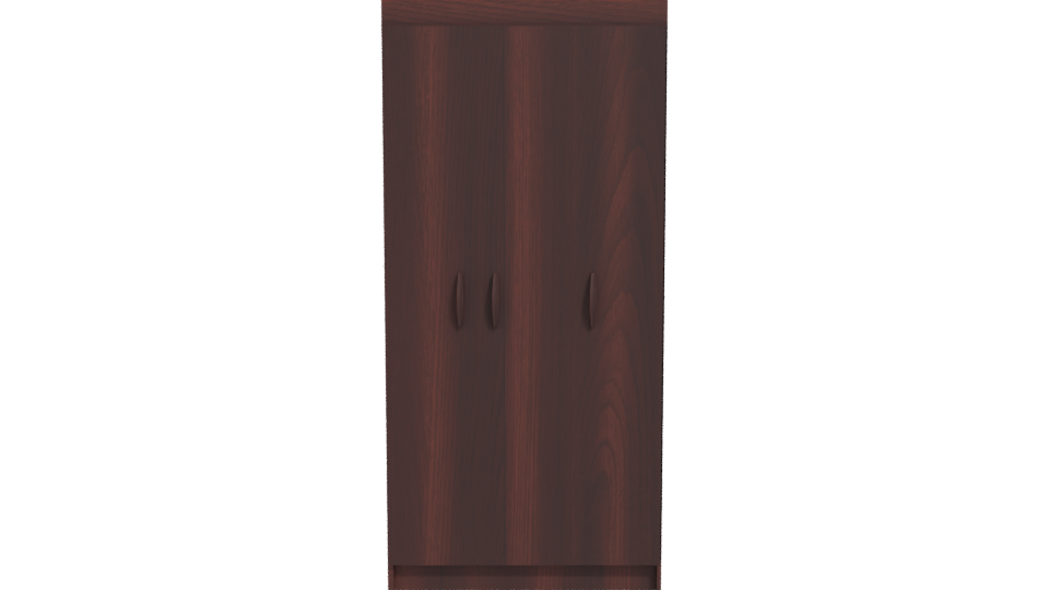 Stylish Wooden Storage Cabinet 3D Model - Professional 3D Model Render 11