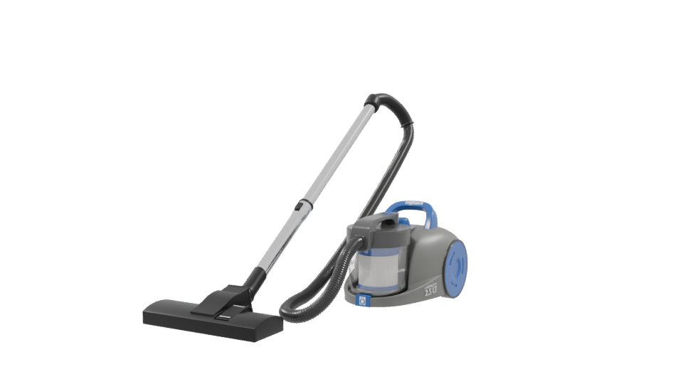 Compact Vacuum Cleaner 3D Model - Professional 3D Model Render 9