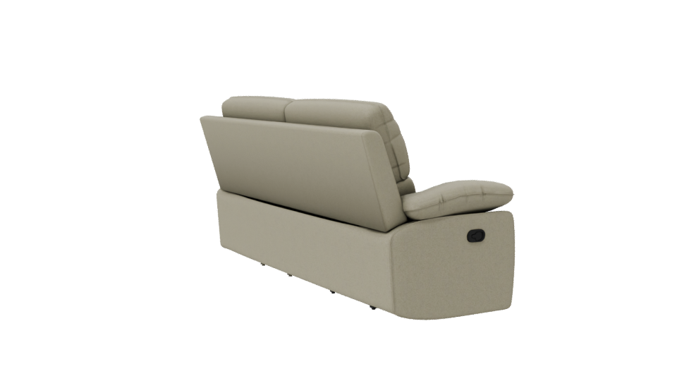 Cozy Reclining Sofa 3D Model - Professional 3D Model Render 7