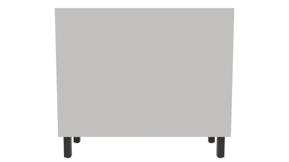 Stylish Wooden Cabinet Model 3D - Professional 3D Model Render 5