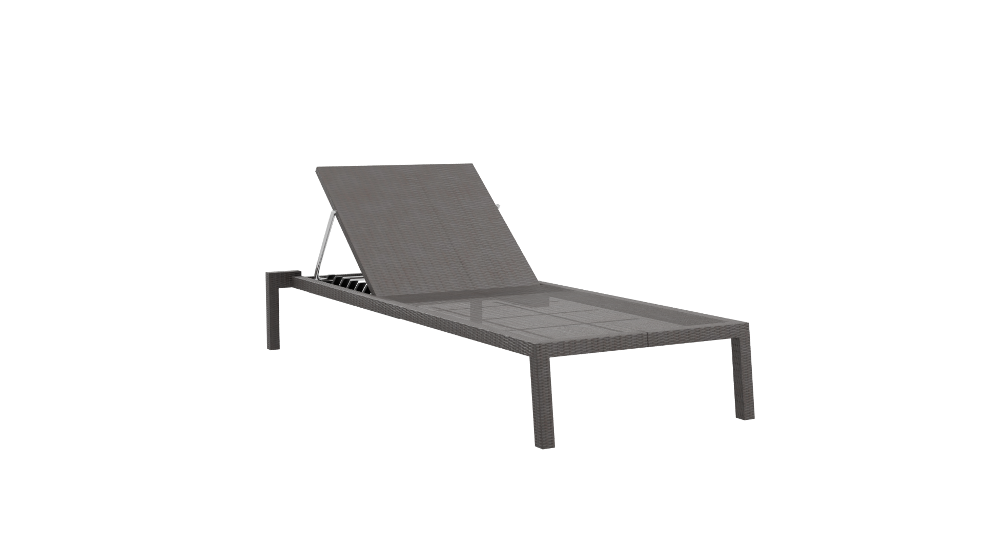 Stylish Outdoor Lounge Chair 3D - Professional 3D Model Render 10