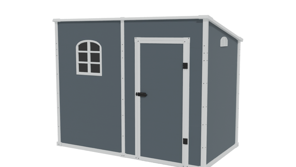 Stylized House Exterior Model 3D - Professional 3D Model Render 12