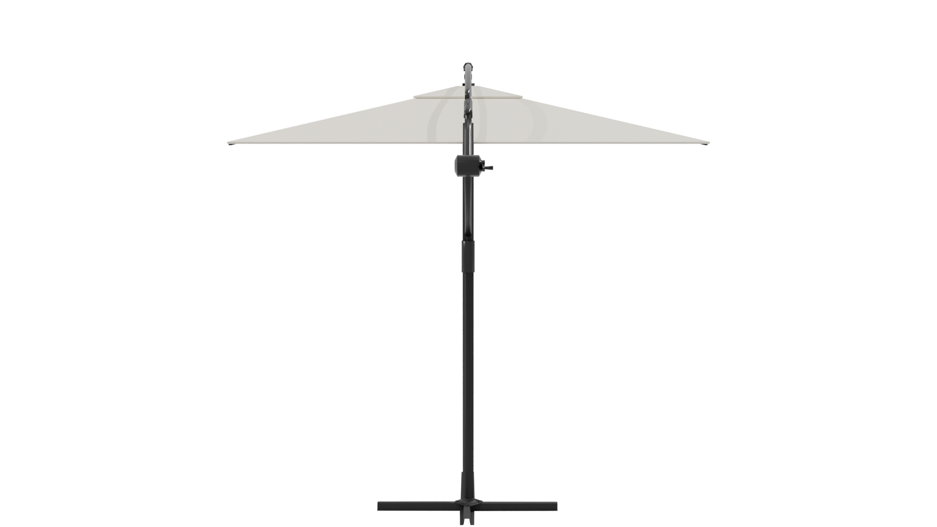 Stylish Outdoor Umbrella 3D Model - Professional 3D Model Render 20