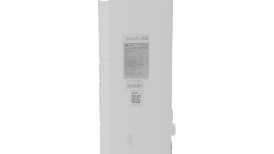 Calefont Gas Water Heater 3D - Professional 3D Model Render 8