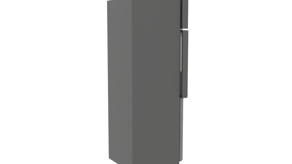 Sleek Refrigerator 3D Model - Professional 3D Model Render 7