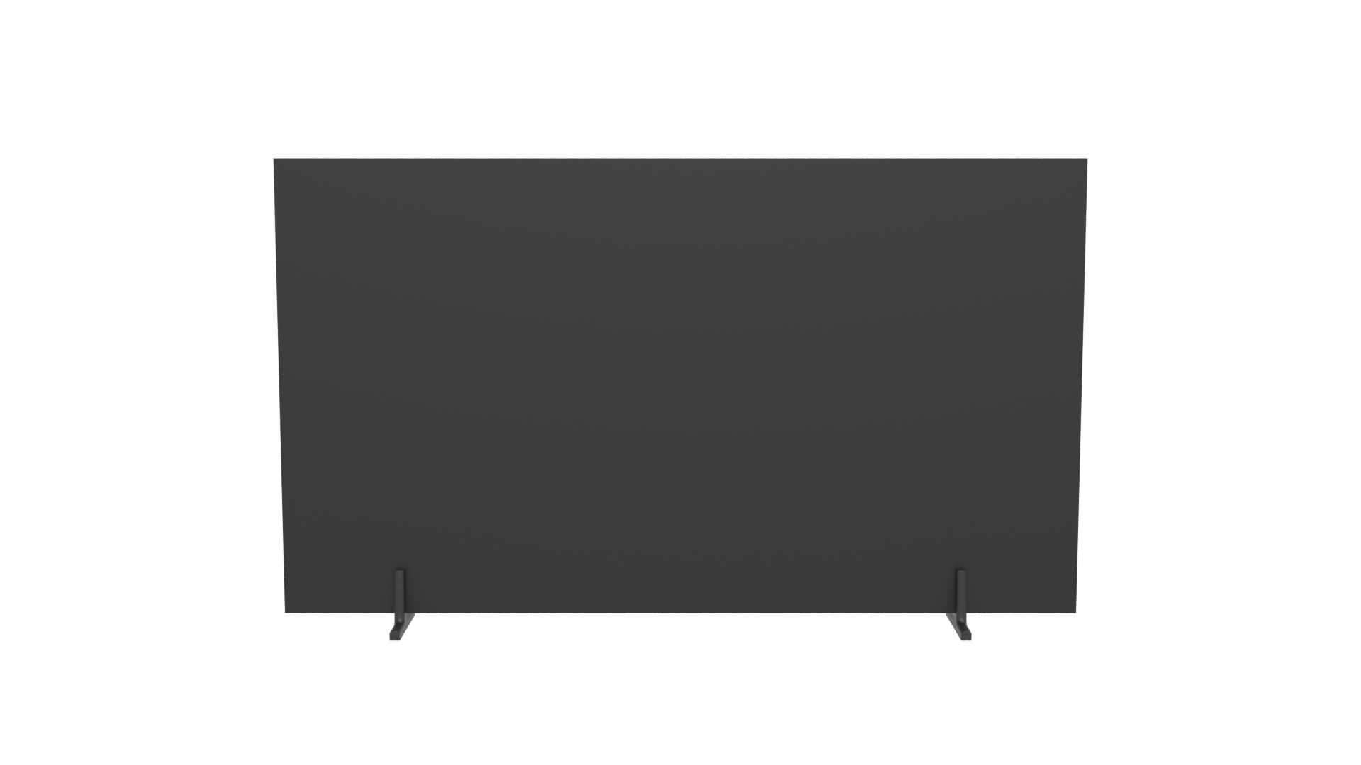 Sleek LED TV and Media Player - Professional 3D Model Render 5