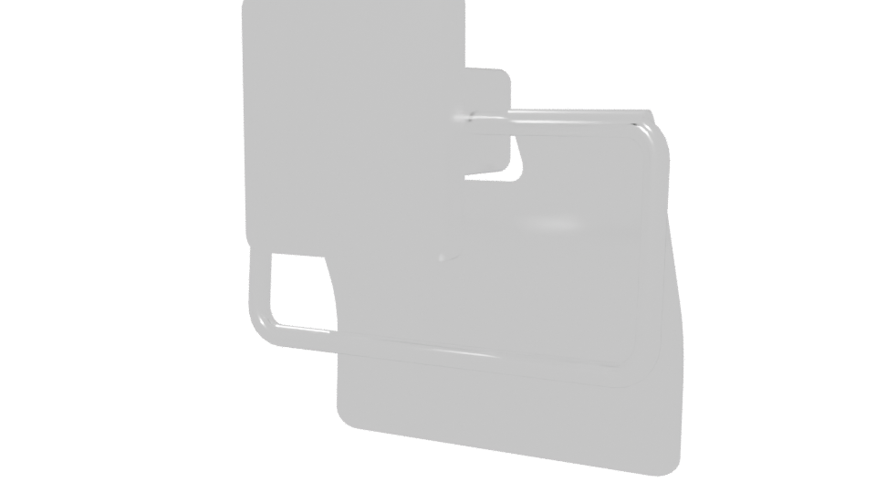 Stylish Modern Wall Hook 3D - Professional 3D Model Render 6