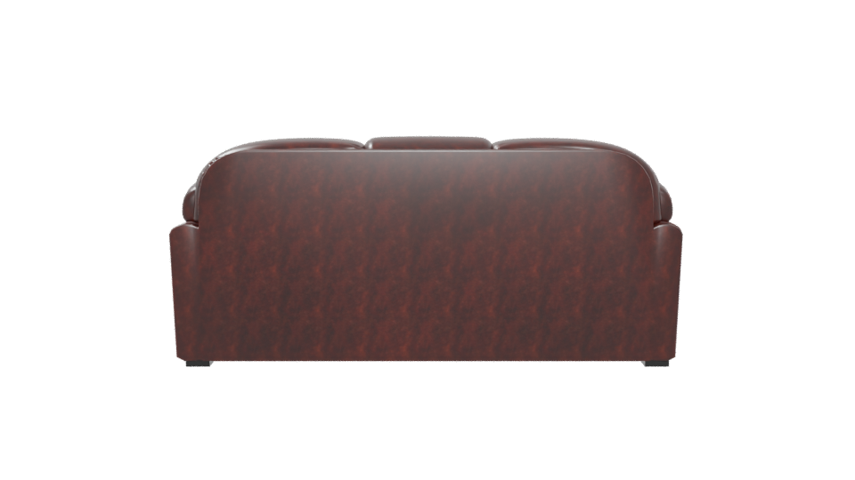 Elegant Leather Sofa 3D Model - Professional 3D Model Render 5