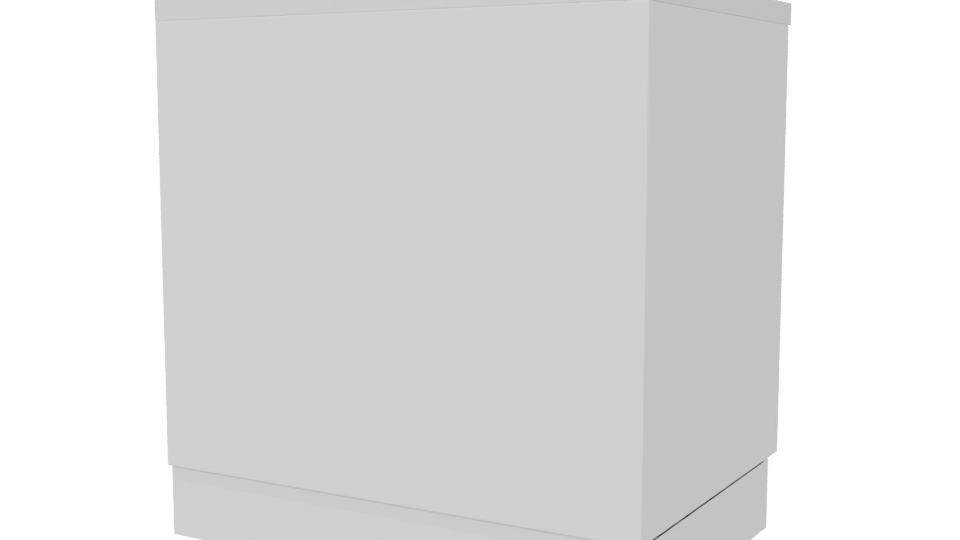 Stylish Modern Bathroom Vanity - Professional 3D Model Render 6