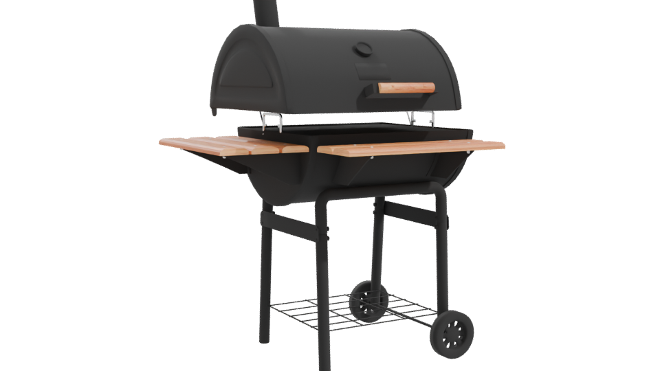 Parrilla Mr. BEEF 3D Grill Model - Professional 3D Model Render 10