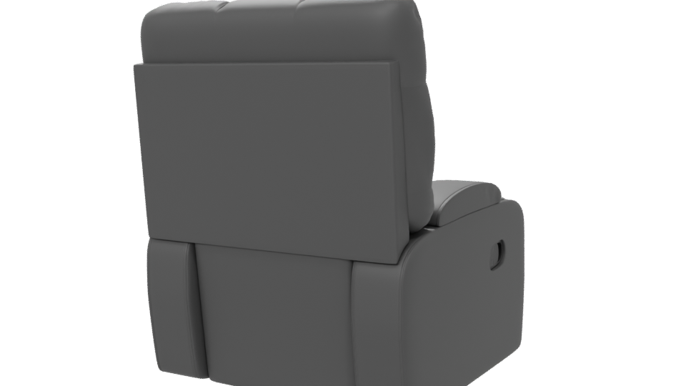 Luxurious Recliner Sofa 3D Model - Professional 3D Model Render 6