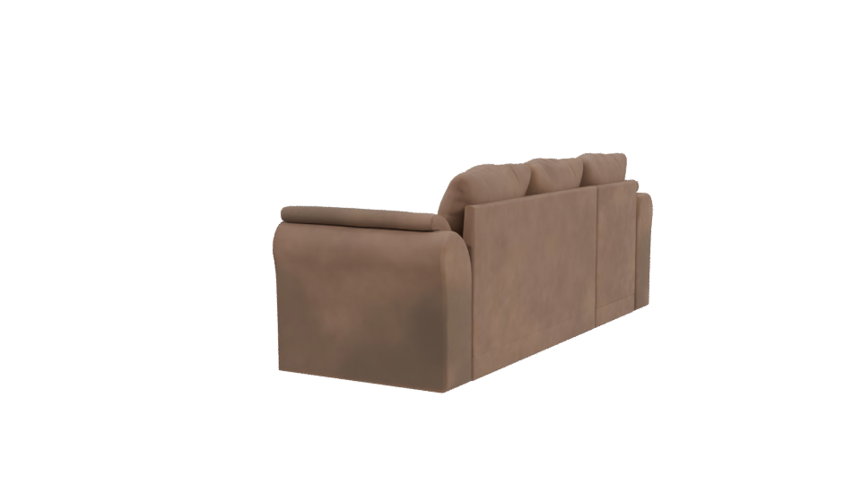 Stylish Corner Sofa 3D Model - Professional 3D Model Render 3