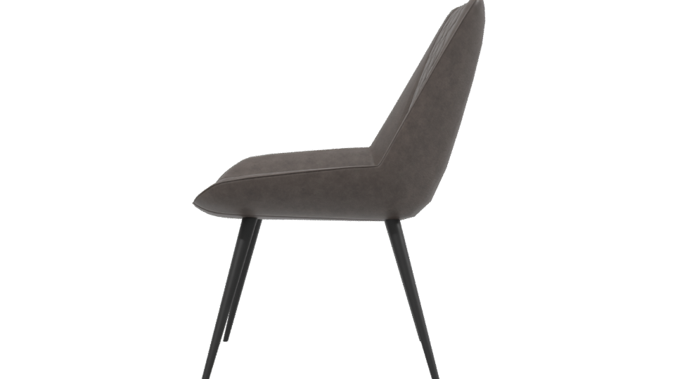 Stylish Modern Dining Chair 3D - Professional 3D Model Render 2