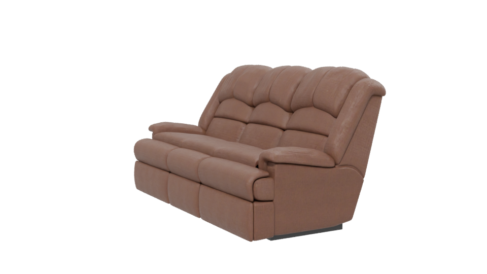 Cozy Reclining Sofa 3D Model - Professional 3D Model Render 13