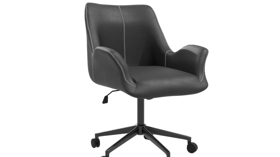 Stylish Modern Office Chair 3D - Professional 3D Model Render 10