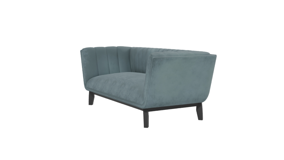 Elegant Modern Couch Model - Professional 3D Model Render 13