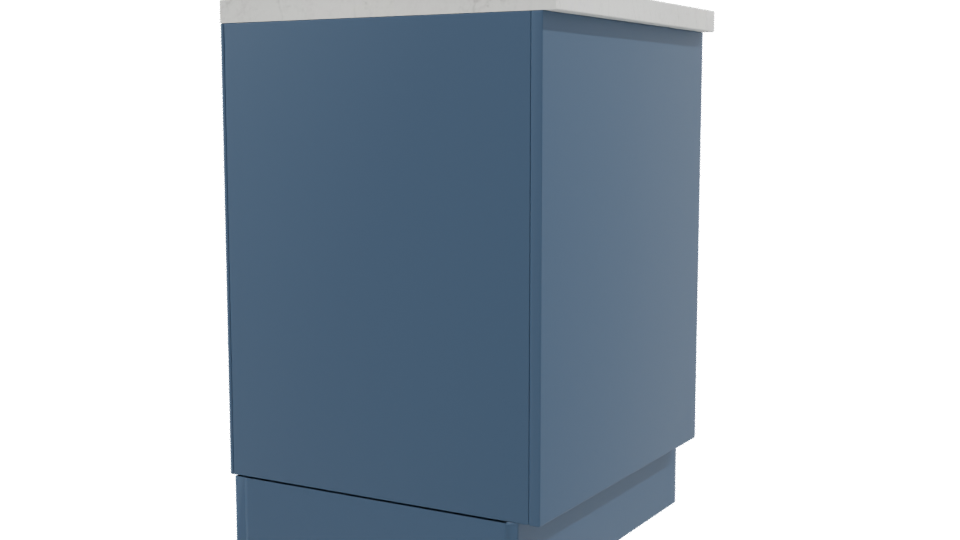 Stylish Textured Storage Cabinet 3D - Professional 3D Model Render 9