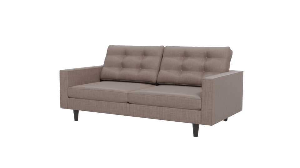 Stylish Contemporary Sofa 3D Model - Professional 3D Model Render 12