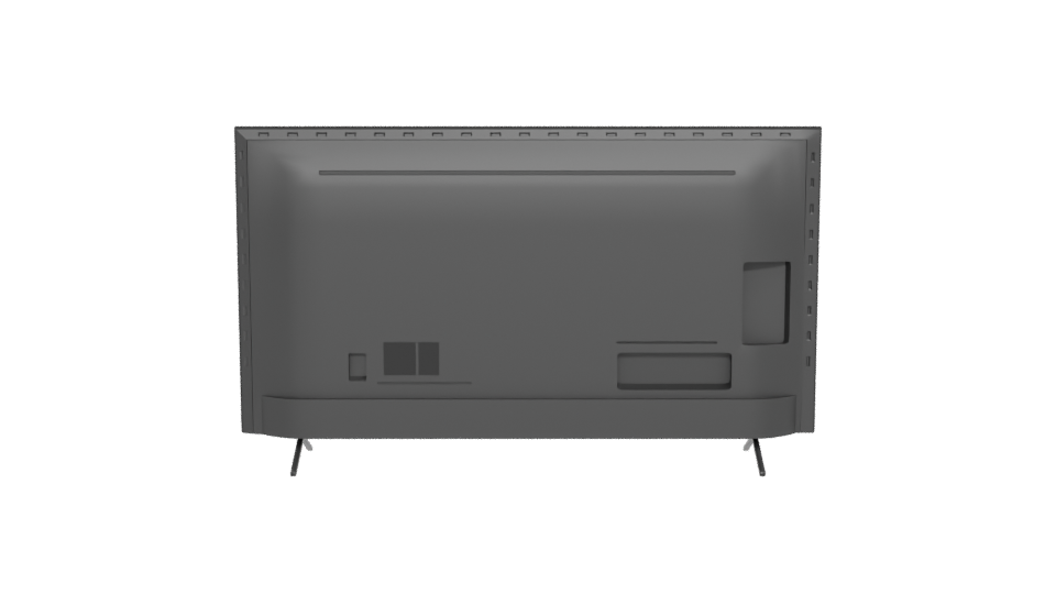 Sleek Flat Screen TV Model - Professional 3D Model Render 5