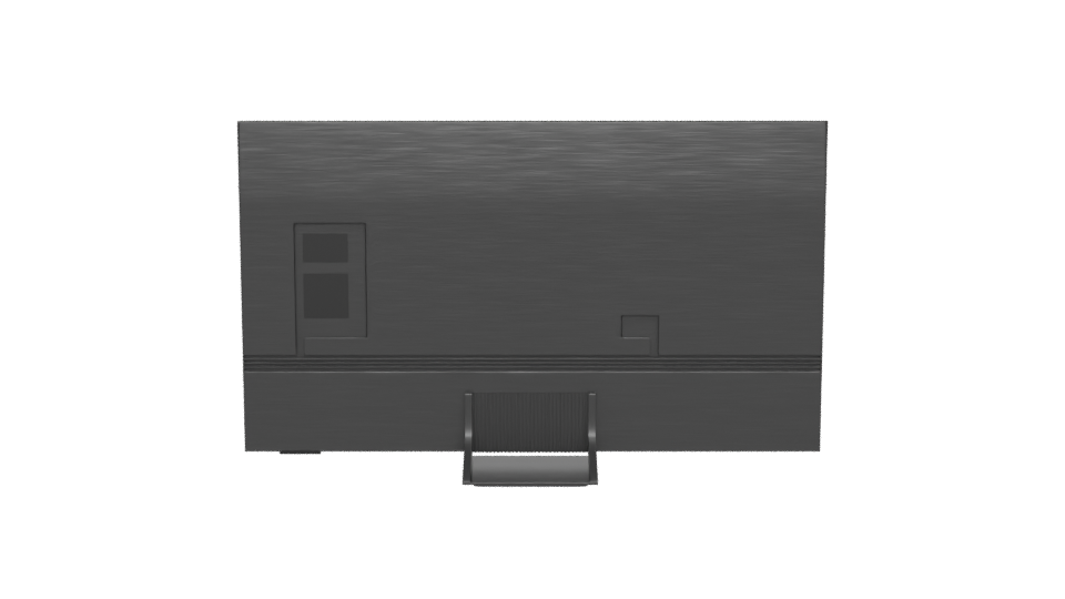 2024 QLED 4K Smart TV Model - Professional 3D Model Render 5