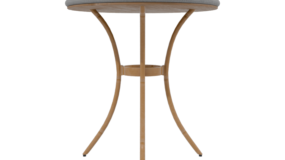 Elegant Round Dining Table 3D - Professional 3D Model Render 2