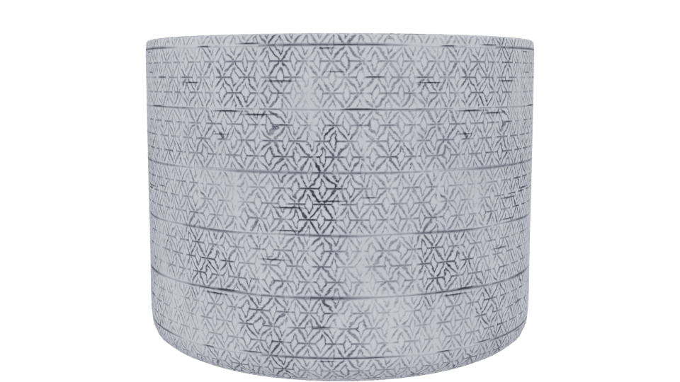 Elegant Decorative Pot 3D Model - Professional 3D Model Render 13