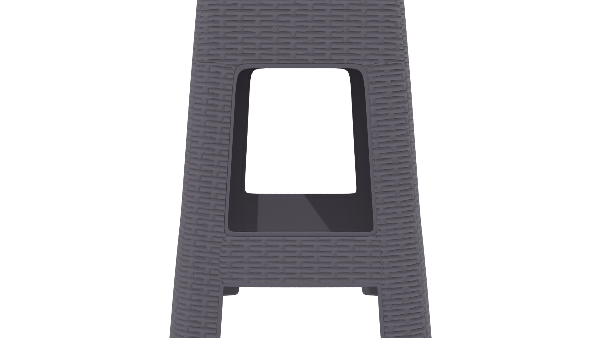 Stylish Plastic Stool 3D Model - Professional 3D Model Render 17