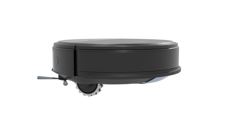 Compact Robotic Vacuum Cleaner 3D - Professional 3D Model Render 12