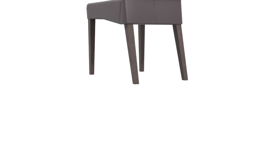 Elegant Modern Dining Chair 3D Model - Professional 3D Model Render 4