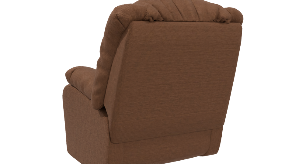 Cozy Recliner Chair Model - Professional 3D Model Render 4