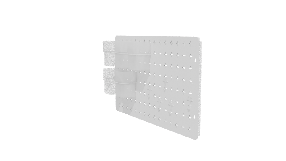 Multi-Container Organizer 3D Model - Professional 3D Model Render 13