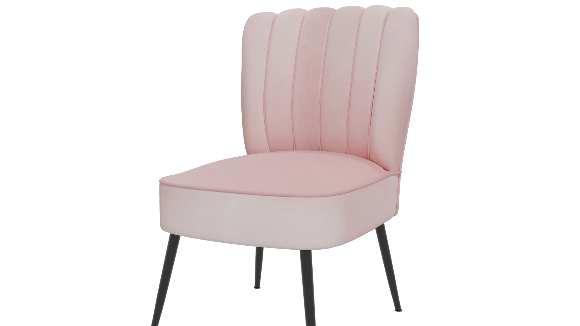 Stylish Modern Accent Chair 3D - Professional 3D Model Render 12