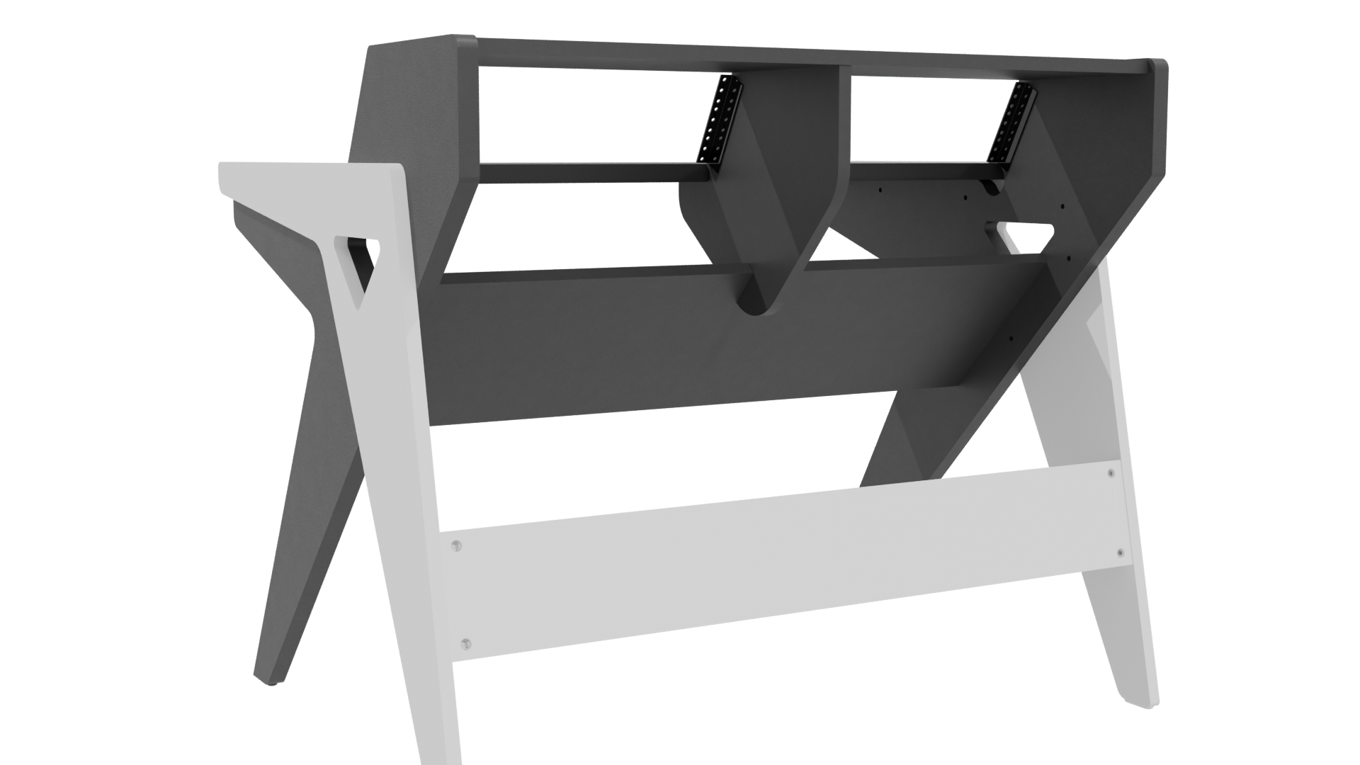 Contemporary Desk Model 3D - Professional 3D Model Render 4