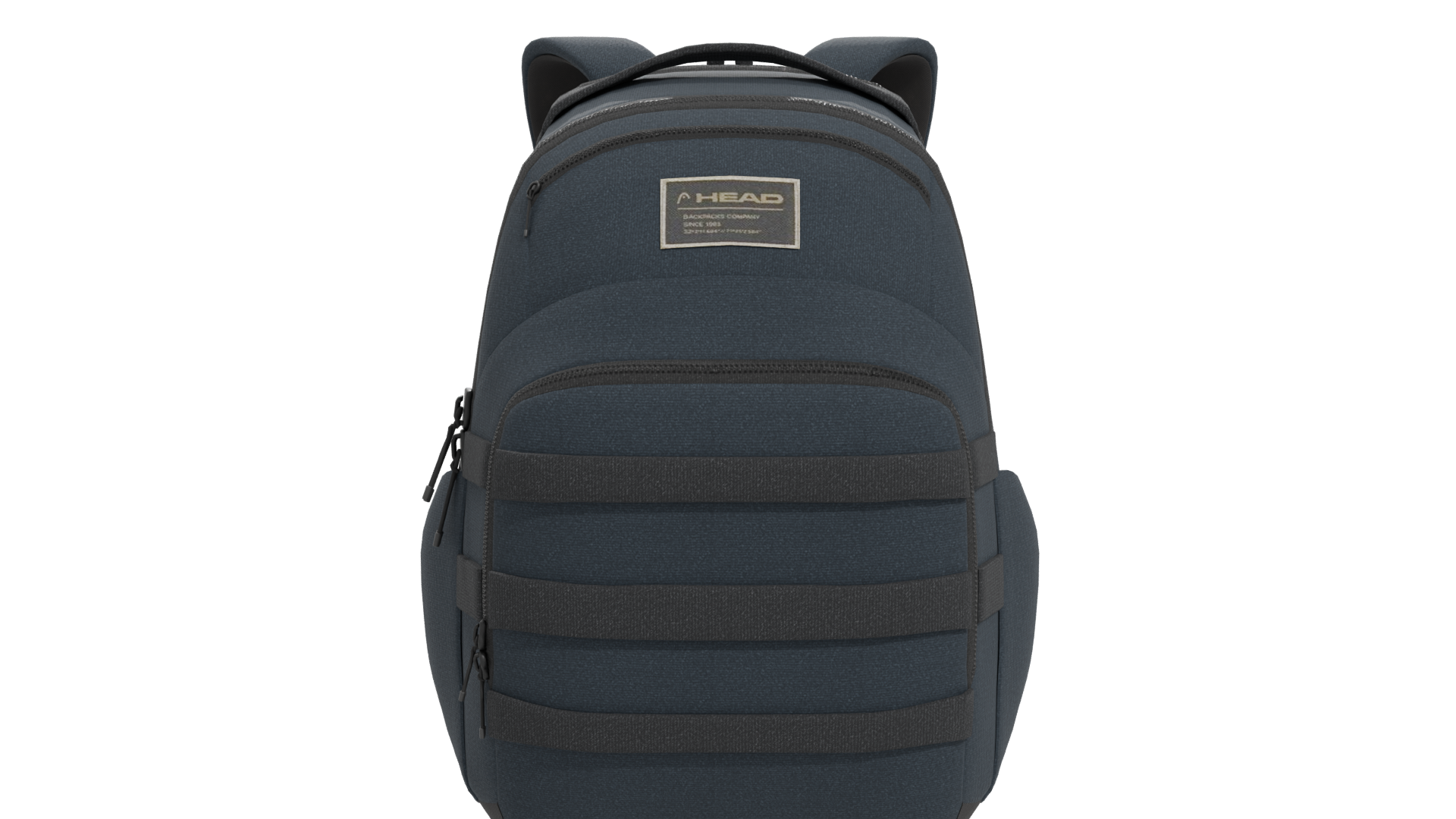 Mochila Mito Negra Backpack 3D - Professional 3D Model Render 11