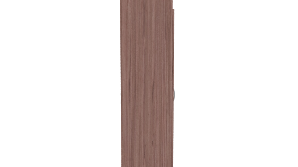 Stylish Modern Wooden Entertainment Center 3D Model - Professional 3D Model Render 8