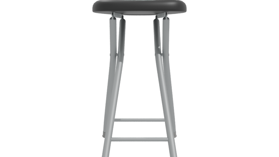 Stylish Minimalist Bar Stool 3D Model - Professional 3D Model Render 11