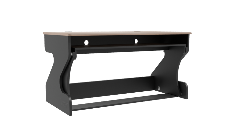 Stylish Modern Office Desk 3D Model - Professional 3D Model Render 10