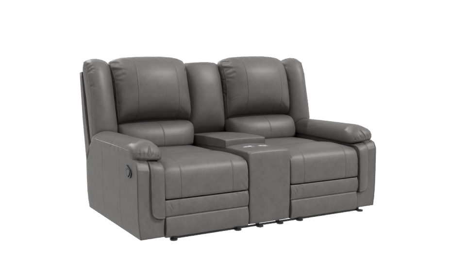 Luxury Reclining Sofa 3D Model - Professional 3D Model Render 10