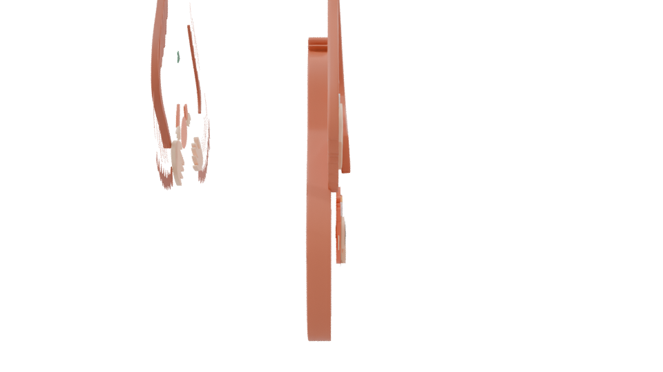 Whimsical Cartoon Animal Family 3D Model - Professional 3D Model Render 8